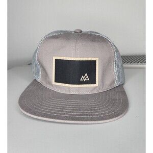 New Training Mask Mesh Gray Fitted Stretch Cap Wide Brim One Size L/XL